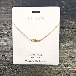 🌸 ALLISON Script Name Chain Necklace 🌸